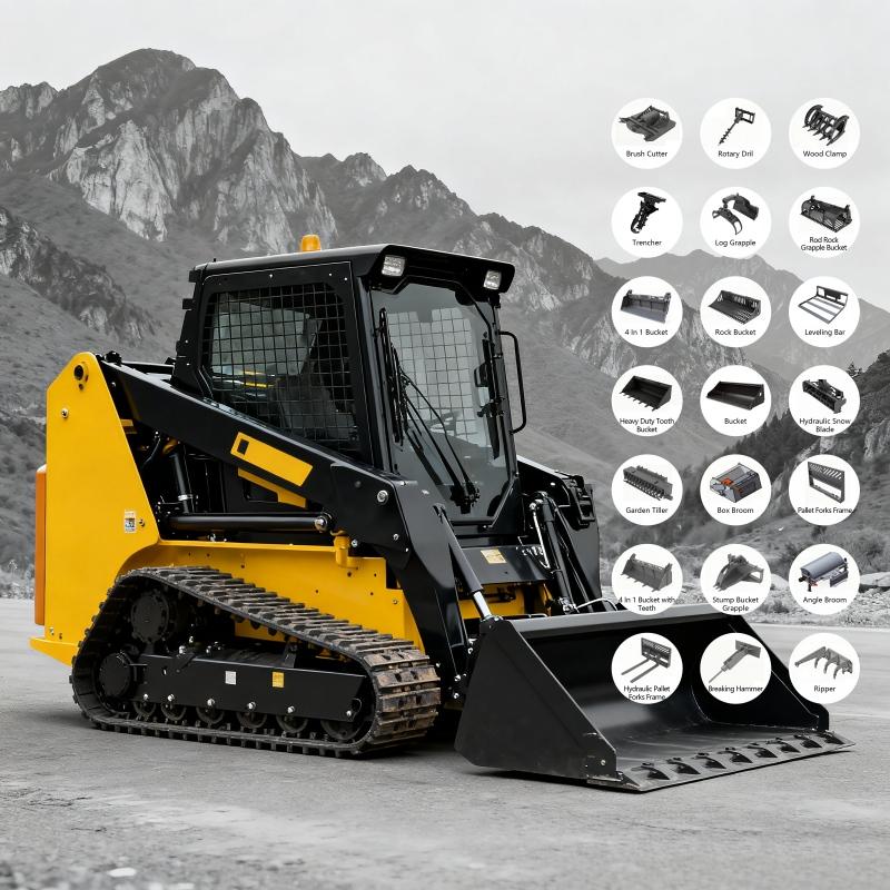 Skid steer loaders - Attachments